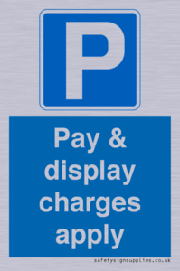 Pay & display charges apply